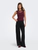 JDY Marlenehose "Geggo" in Schwarz