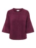 JDY Sweter "Elanora" w kolorze bordowym
