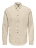 ONLY & SONS Koszula - Regular fit - w kolorze beżowym