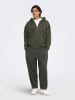 ONLY & SONS Sweatjacke in Khaki