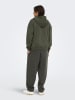 ONLY & SONS Sweatjacke in Khaki