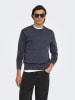 ONLY & SONS Sweter w kolorze granatowym