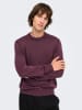 ONLY & SONS Sweter w kolorze fioletowym