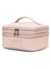 Puccini Kosmetiktasche "Fashion" in Beige - (B)23 x (H)18 x (T)12 cm