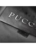 Puccini Ponczo przeciwdeszczowe w kolorze czarnym