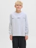 JACK & JONES Junior Sweatshirt "Signal" in Hellgrau