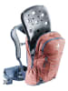 Deuter Plecak turystyczny "Attack 16" w kolorze czerwonym - 26 x 50 x 16 cm