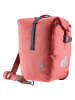 Deuter Fahrradtasche "Weybridge 25+5" in Rot - (B)34 x (H)43 x (T)22 cm