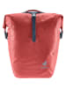 Deuter Fahrradtasche "Weybridge 25+5" in Rot - (B)34 x (H)43 x (T)22 cm