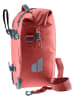 Deuter Torba rowerowa "Weybridge 25+5" w kolorze czerwonym - 34 x 43 x 22 cm