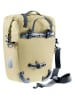 Deuter Torba rowerowa "Valbona 20+5" w kolorze beżowym - 34 x 40 x 19 cm