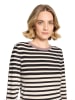 Betty Barclay Sweter w kolorze czarno-kremowym