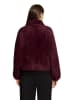 Betty Barclay Teddyjacke in Aubergine