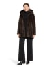 Betty Barclay Kunsfellmantel bruin