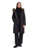 Betty Barclay Wendemantel in Schwarz/ Braun