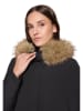 Betty Barclay Wendemantel in Schwarz/ Braun