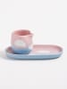 Egg Back Home Dzbanek "Cloud Sunset" w kolorze jasnoróżowo-błękitnym na mleko - 110 ml