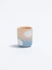 Egg Back Home Kubek "Cloud Peach" w kolorze pomarańczowo-niebieskim do espresso - 70 ml