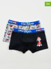 Disney Paw Patrol 2er-Set: Boxershorts "Paw Patrol" in Schwarz/ Grau