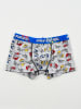 Disney Paw Patrol 2er-Set: Boxershorts "Paw Patrol" in Schwarz/ Grau
