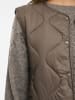 Vila Doorgestikte bodywarmer taupe
