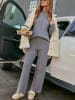 Milan Kiss Fleecejacke in Creme