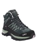 CMP Skórzane buty trekkingowe "Rigel Mid" w kolorze zielonym