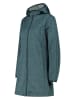 CMP Parka w kolorze turkusowym