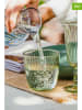 Hermia 4-delige set: glazen groen - 290 ml