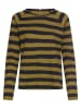 Camel Active Longsleeve in Dunkelblau/ Oliv