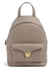 COCCINELLE Leder-Rucksack in Grau - (B)21 x (H)27 x (T)11 cm