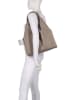 COCCINELLE Skórzany shopper bag w kolorze szarobrązowym - 39 x 24 x 16 cm