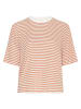 MOSS COPENHAGEN Shirt camel/wit