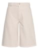 MOSS COPENHAGEN Jeans-Shorts in Creme