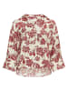 MOSS COPENHAGEN Blouse bordeaux/crème