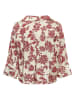 MOSS COPENHAGEN Blouse bordeaux/crème