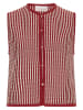 MOSS COPENHAGEN Bodywarmer bordeaux/wit