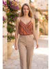 SOULSHAE Blousetop rood/oranje