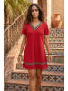 SOULSHAE Kleid in Rot