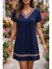 SOULSHAE Kleid in Dunkelblau