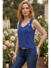 SOULSHAE Blusentop in Blau