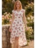 SOULSHAE Kleid in Weiß/ Rosa