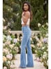 SOULSHAE Jeans - Flared fit - in Hellblau