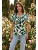 SOULSHAE Blouse groen/wit