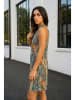 SOULSHAE Kleid in Blau/ Bunt