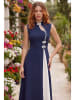 SOULSHAE Jurk donkerblauw/wit