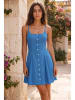 SOULSHAE Kleid in Blau