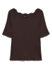 Vero Moda Gebreid shirt bruin