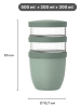 Mepal Lunchpot ''Ellipse'' in Grün - 900 ml