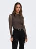 Bluse in Braun